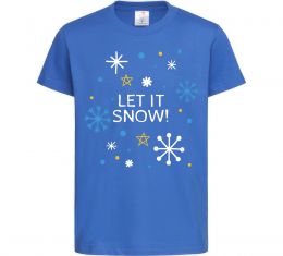 Дитяча футболка Let it snow Дитяча футболка Let it snow