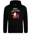 Чоловіча толстовка (худі) Merry Christmas Чорний Чоловіча толстовка (худі) Merry Christmas Чорний фото
