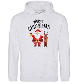 Мужская толстовка (худи) Merry Christmas