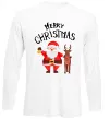 Лонгслив Merry Christmas Белый Лонгслив Merry Christmas Белый фото