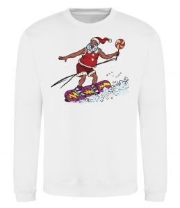 Світшот Дід мороз сноубордист