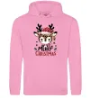 Мужская толстовка (худи) Merry Christmas Deer Розовый Мужская толстовка (худи) Merry Christmas Deer Розовый фото