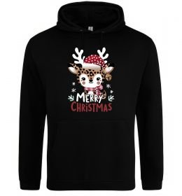 Женская толстовка (худи) Merry Christmas Deer