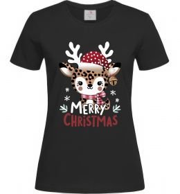 Жіноча футболка Merry Christmas Deer