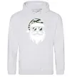 Женская толстовка (худи) Santa camouflage Серый меланж Женская толстовка (худи) Santa camouflage Серый меланж фото
