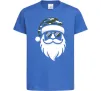 Дитяча футболка Santa camouflage Яскраво-синій фото