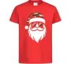 Дитяча футболка Santa camouflage Червоний фото