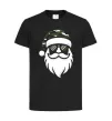 Детская футболка Santa camouflage Черный фото