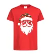 Детская футболка Santa camouflage Красный фото