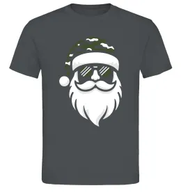 Мужская футболка Santa camouflage Графит фото