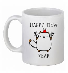 Чашка керамическая Happy Mew Year Чашка керамическая Happy Mew Year