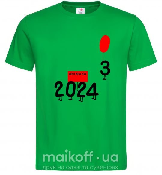 Мужская футболка 2024 настає Зеленый фото