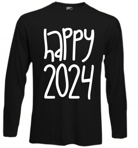 Реглан Happy 2024 Черный фото