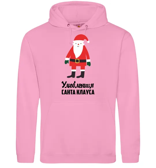 Жіноча толстовка (худі) Улюблениця Санта Клауса Рожевий фото