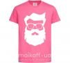 Дитяча футболка Modern Santa Яскраво-рожевий фото