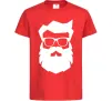 Детская футболка Modern Santa Красный фото