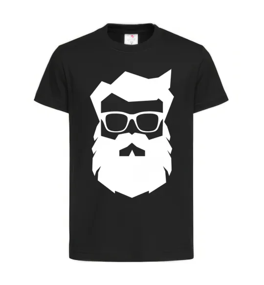 Детская футболка Modern Santa Черный фото