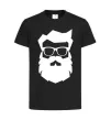 Детская футболка Modern Santa Черный фото