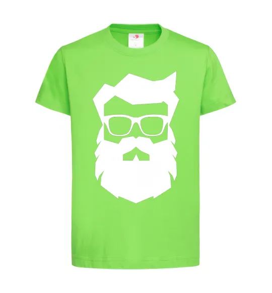 Детская футболка Modern Santa Лаймовый фото