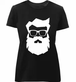 Женская премиум футболка FUN SANTA Белый фото Женская премиум футболка FUN SANTA Белый фото