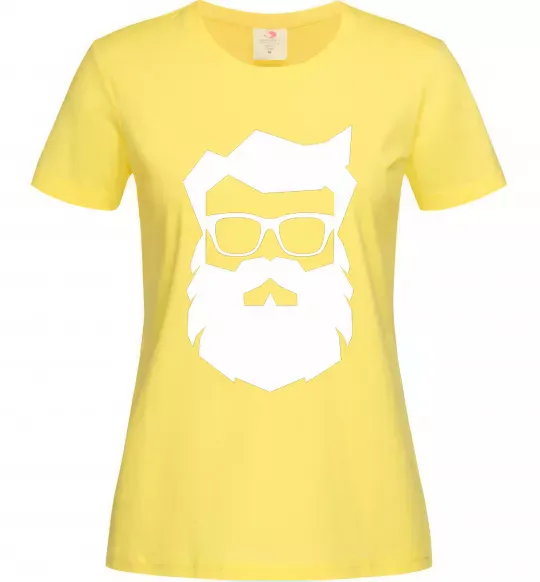 Женская футболка Modern Santa Лимонный фото