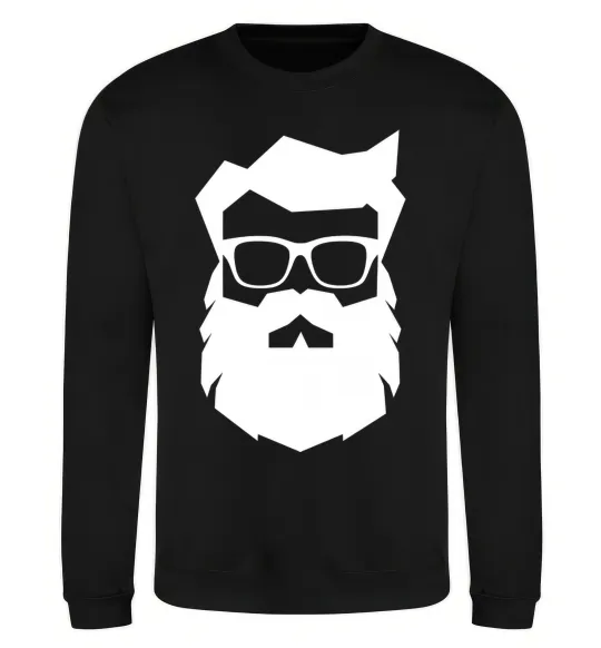 Світшот Modern Santa Чорний фото