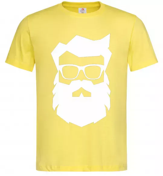 Мужская футболка Modern Santa Лимонный фото