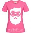 Жіноча футболка Modern Santa Яскраво-рожевий фото