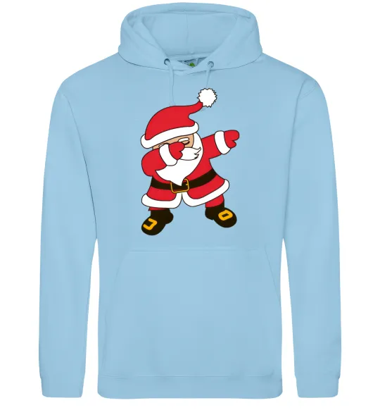 Чоловіча толстовка (худі) Hype Santa Блакитний фото