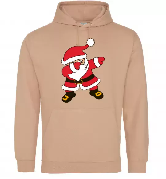Женская толстовка (худи) Hype Santa Песочный фото