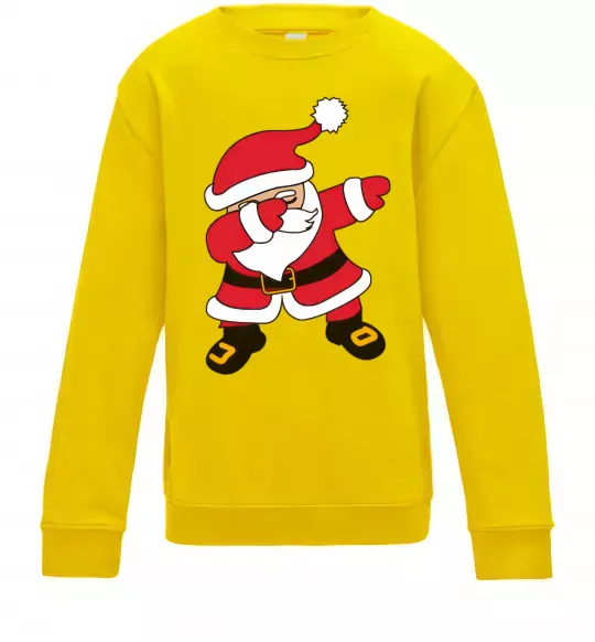 Дитячий світшот Hype Santa Сонячно жовтий фото