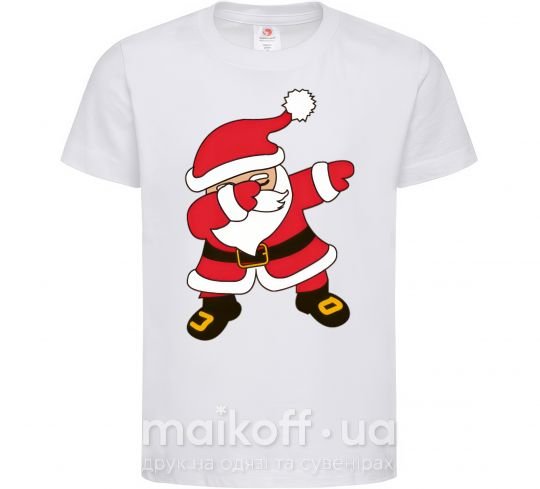 Детская футболка Hype Santa Белый фото