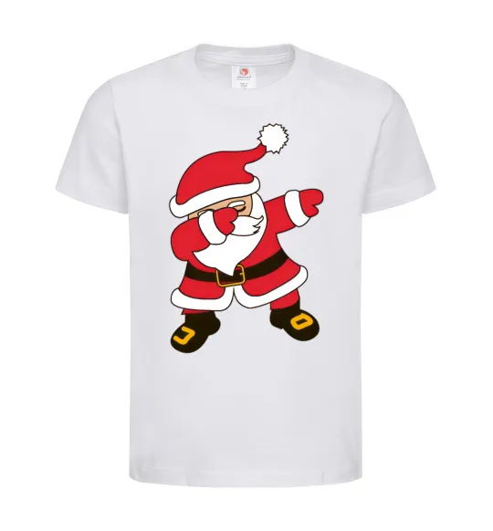 Детская футболка Hype Santa Белый фото