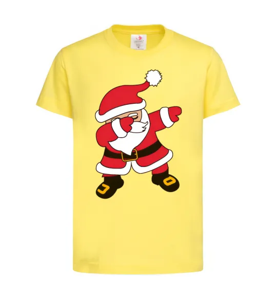 Детская футболка Hype Santa Лимонный фото
