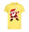 Детская футболка Hype Santa Лимонный фото