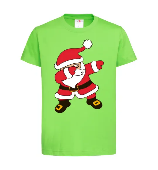 Детская футболка Hype Santa Лаймовый фото