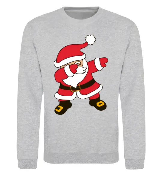 Світшот Hype Santa Сірий меланж фото