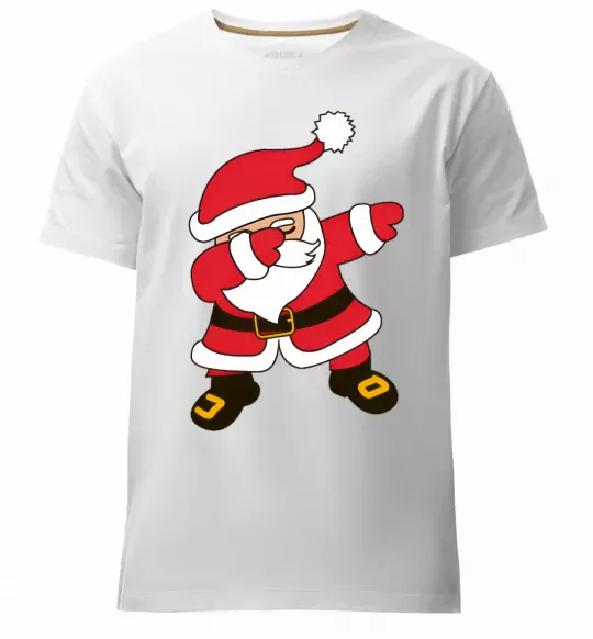 Чоловіча преміум футболка Hype Santa Білий фото