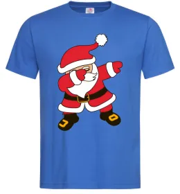 Мужская футболка Hype Santa Ярко-синий фото