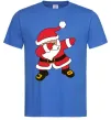 Мужская футболка Hype Santa Ярко-синий фото
