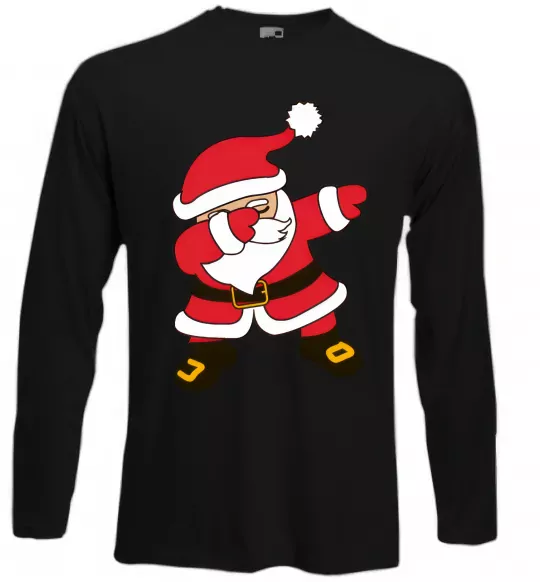 Лонгслив Hype Santa Черный фото