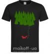 Мужская футболка Forest and fox Черный фото
