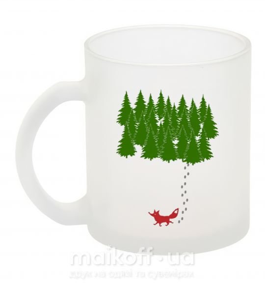 Чашка скляна Forest and fox Фроузен фото