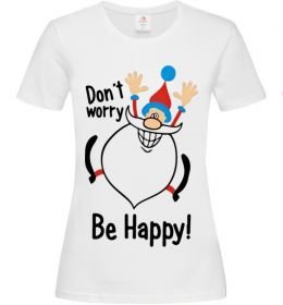 Жіноча футболка Don't worry be happy