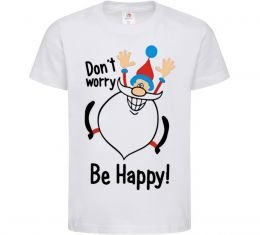 Детская футболка Don't worry be happy