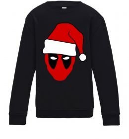 Детский Свитшот Christmas Deadpool Детский Свитшот Christmas Deadpool