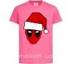 Детская футболка Christmas Deadpool Ярко-розовый фото