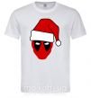Мужская футболка Christmas Deadpool Белый фото