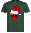 Чоловіча футболка Christmas Deadpool Темно-зелений Чоловіча футболка Christmas Deadpool Темно-зелений фото