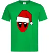 Чоловіча футболка Christmas Deadpool Зелений Чоловіча футболка Christmas Deadpool Зелений фото